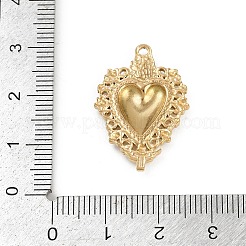 304 Stainless Steel Pendants&nbsp;STAS-P390-02C-G