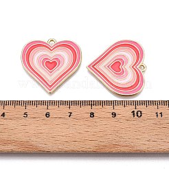 Rack Plating Alloy Enamel Pendants&nbsp;ENAM-N056-431A