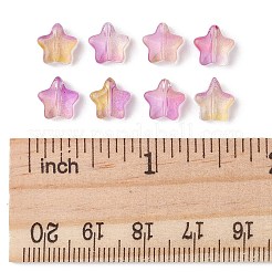 Transparent Electroplate Glass Beads&nbsp;EGLA-FS0001-37
