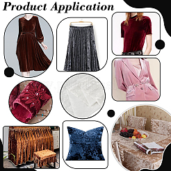 Velvet Fabric&nbsp;DIY-WH0591-219D