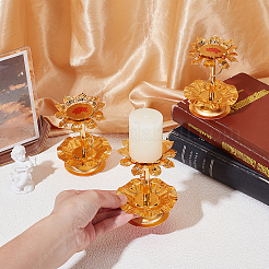 4Pcs Alloy Candlestick&nbsp;DIY-UN0001-15