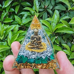Buddha Orgonite Pyramid&nbsp;PW-WG41319-01