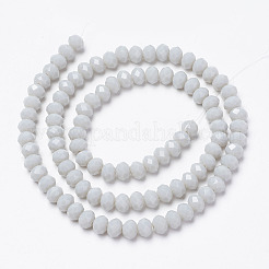 Opaque Solid Color Glass Beads Strands&nbsp;EGLA-A034-P3mm-D15