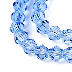 Gradient Color Baking Paint Glass Bead Strands&nbsp;DGLA-A039-T4mm-A020