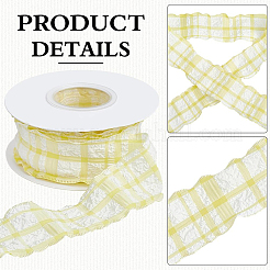 2 Rolls 2 Colors Linen Ribbon for Sewing Decoration&nbsp;OCOR-CY0003-17A