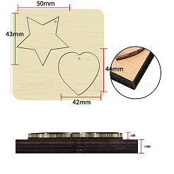 Wood Cutting Dies&nbsp;DIY-WH0169-68