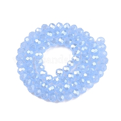 Electroplate Glass Beads Strands&nbsp;LS-EGLA-A044-J6mm-A03