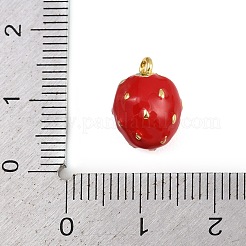 Brass Enamel Charms&nbsp;KK-I352-09G-02