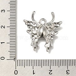 304 Stainless Steel Cabochon Settings for Enamel&nbsp;STAS-U031-15P