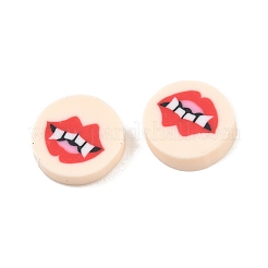 Handmade Polymer Clay Cabochons&nbsp;CLAY-A007-09B