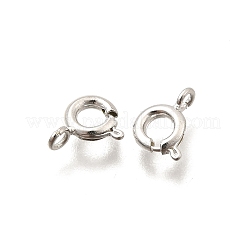 Eco-friendly Brass Spring Ring Clasps&nbsp;KK-D082-01E-S