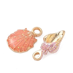 13Pcs Alloy Enamel Pendants&nbsp;ENAM-I068-01KCG