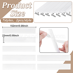 1 Set Acrylic Clay Guide Tool Sets&nbsp;DIY-BC0015-09B
