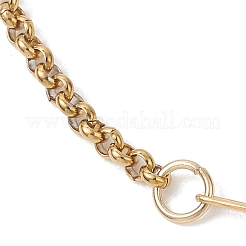 304 Stainless Steel Box & Paperclip Chains Bracelets for Women&nbsp;BJEW-JB13344