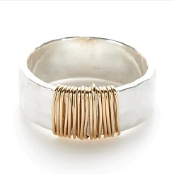 Zinc Alloy Wire Wrapped Finger Rings for Women&nbsp;FS-WG4DD4C-01