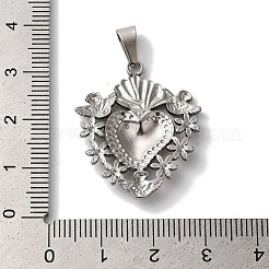 Non-Tarnish 304 Stainless Steel Pendants&nbsp;STAS-L081-036P