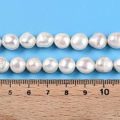 Natural Cultured Freshwater Pearl Beads Strands&nbsp;PEAR-G007-14-01