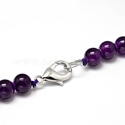 Perfect Design Natural Gemstone Beaded Necklaces&nbsp;NJEW-L345-E11