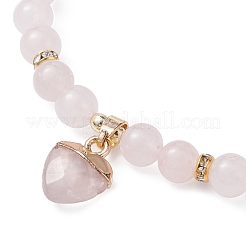 Natural Mixed Gemstone Round Beaded Stretch Bracelets&nbsp;BJEW-JB09727