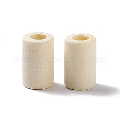 Column Wood European Beads&nbsp;WOOD-I008-04