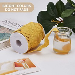 9 Yards Polyester Wavy Fringe Trim Ribbon&nbsp;OCOR-XCP0002-90D