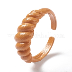 Spray Painted Brass Cuff Rings&nbsp;RJEW-H545-I