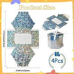 Hexagon Laser Window Paper Gift Boxes&nbsp;CON-FZC0002-001C-03