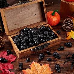 150pcs 3 Style Halloween Plastic Skull Figurine&nbsp;KY-AR0001-27