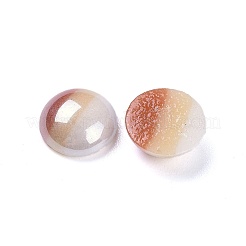 Opaque Glass Cabochons&nbsp;X-GGLA-S038-12K-8mm