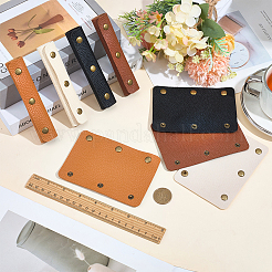 8Pcs 4 Colors PU Leather Luggage Handle Wrap Covers&nbsp;PURS-GL0001-07