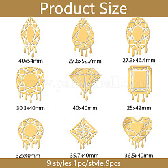Nickel Decoration Stickers&nbsp;DIY-WH0450-092