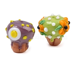 Handmade Bumpy Lampwork Beads&nbsp;LA-CBA1E53-03