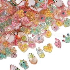 Epoxy Resin Cabochons&nbsp;CRES-MSMC003-04