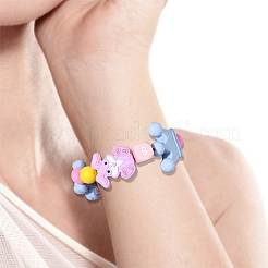 31Pcs 18 Styles Cartoon Animal Food Grade Eco-Friendly Silicone Beads&nbsp;SIL-YW0001-32