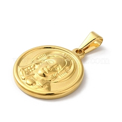 PVD Vacuum Plating 304 Stainless Steel Pendants&nbsp;STAS-B069-02G
