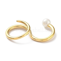 304 Stainless Steel Double Rings&nbsp;RJEW-B046-01G-03