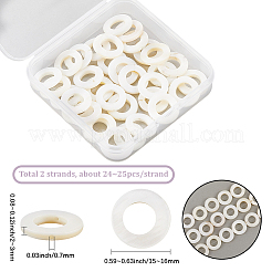 2 Strands Natural Freshwater Shell Beads Strands&nbsp;SHEL-SC0001-84