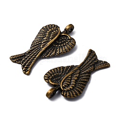 Tibetan Style Alloy Pendants&nbsp;TIBEP-A23255-AB-FF