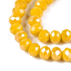 Electroplate Glass Beads Strands&nbsp;EGLA-A044-P8mm-A29