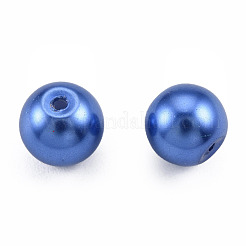 3 Colors Glass Pearl Beads&nbsp;GLAA-T024-10