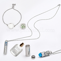 10Pcs Alloy Stainless Steel Slider Bracelets&nbsp;AJEW-SC0004-07B