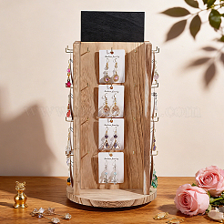 Wooden Earring Display Stand&nbsp;EDIS-WH0016-083B