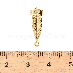 304 Stainless Steel Stud Earring Findings&nbsp;LS-STAS-Z199-03G-02