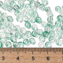 Transparent Colours Glass Round Beads&nbsp;SEED-F006-05A-02