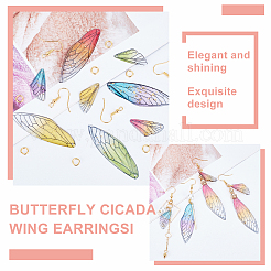 16Pcs Resin Earrings Accessories&nbsp;RESI-PH0001-47
