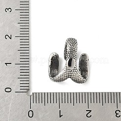 304 Stainless Steel Hook Clasps&nbsp;STAS-Z147-04AS