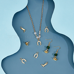 12Pcs 3 Styles Brass Charms&nbsp;KK-BC0014-55