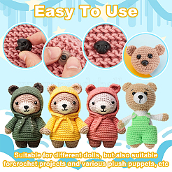 Plastic Craft Dog Noses&nbsp;DOLL-GA0001-25