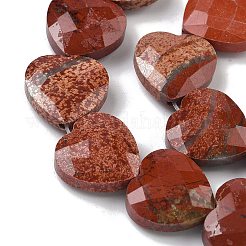 Natural Red Jasper Beads Strands&nbsp;G-A309-A06-01