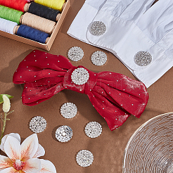12Pcs Alloy Rhinestone Cabochons&nbsp;FIND-PH0026-39S